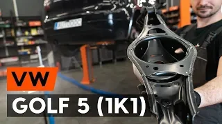 Så byter du bak länkarm / bak bärarm på VW GOLF 5 (1K1) [AUTODOC-LEKTION]