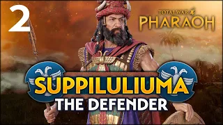 SURROUNDED BY ENEMIES, THE FIRST HITTITE CIVIL WAR! Total War: Pharaoh - Suppiluliuma Campaign #2