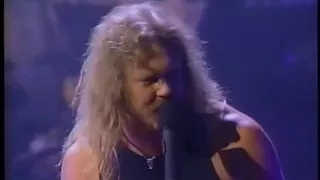 Metllica Enter Sandman 1991 MTV Video Music Awards Performances