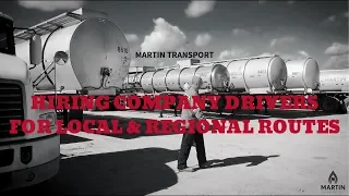 Martin Transport | Hiring for Local & Regional Routes