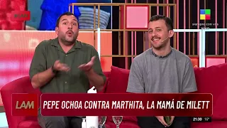 Yanina Latorre y Pepe Ochoa le responden a los programas peruanos que apuntaron contra LAM