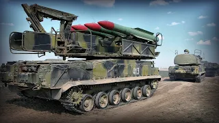 9K37 Buk - Russian Medium Range Air Defense Missile System
