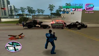 Fight with Army / Police and FBI || GTA Vice City ||Game Zone || Part 1