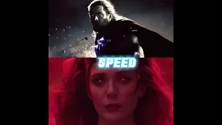 THOR VS SCARLET WITCH | WHO WINS?