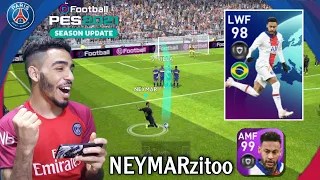 NEYMAR 99 Rated Review🔥 the skills master 🔥 pes 2021 mobile