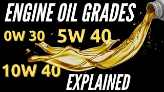 ENGINE OIL GRADES - Explained in Tamil