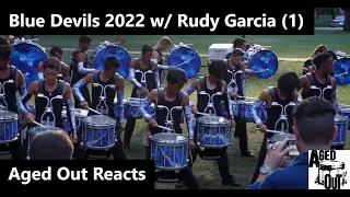 Blue Devils Drumline 2022 || Aged Out Reacts w/ Rudy Garcia (Part 1)