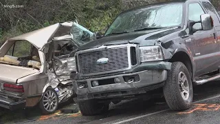 6-year-old child, woman killed in 2-car collision on SR-702 near Yelm