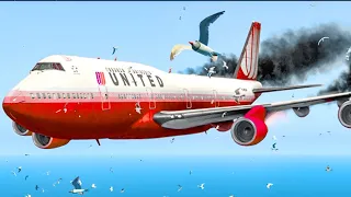 when bird strikes push 747s to impossible extremes
