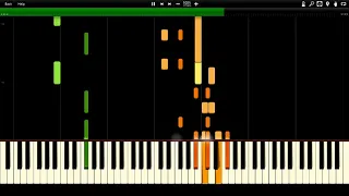 Aladdin - Prince Ali Synthesia Piano MIDI