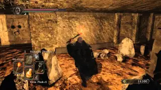 How to find the Great Lightning Spear Miracle in The Undead Crypt-Dark Souls II