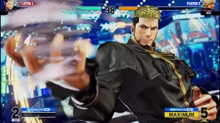 KOF 15 GOENITZ gameplay