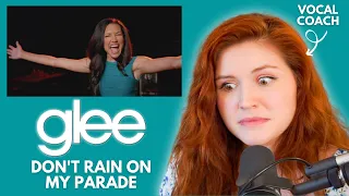 NAYA RIVERA I Don't Rain on my Parade I Vocal coach reacts!