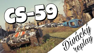 World of Tanks/ Divácký replay/ CS-59 ► nečekaně famózní