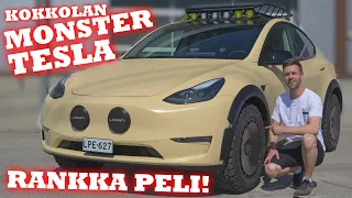 373. Suomen ensimmäinen(?) Off-road Tesla Y - Rankka Monsteri!