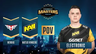 CS:GO - PoV - electronic - Heroic vs. Natus Vincere - DreamHack Masters Spring 2021 - Semi-final