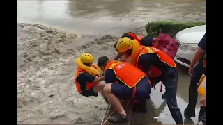 Severe Flooding Kills At Least 25 People in China's Henan Province