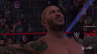 WWE 2K22 Stone Cold VS Randy Orton  Falls Count Any Where Double Title Match