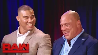 Kurt Angle reveals Jason Jordan is his son: Raw, July 24, 2017