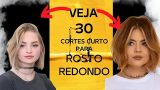 Veja 30 cortes MAGNÍFICOS para rosto redondo. Cabelos curtos e médio.Afina e valoriza. ( GORDINHO)