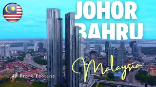 Aerial Tour: Discover Dynamic Johor Bahru city Malaysia | 4K Drone Footage" #malaysia  #johorbahru