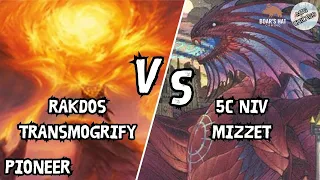 Rakdos Transmogrify VS  5 Color Niv Mizzet [MTG Pioneer]