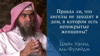 Правда ли, что ангелы не заходят в дом, в котором есть непокрытые женщины? | Шейх Халид аль-Фулейдж