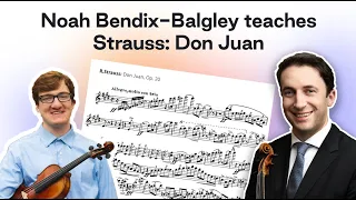 Violin Practice with Tonic | Noah Bendix-Balgley teaches Richard Strauss: Don Juan
