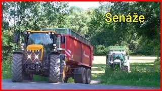 Velké Senáže / Big Grass Silage | Claas - Case - Fendt - JCB | ZD Unčovice