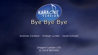 Postmodern Jukebox Bye Bye ByeVideo Karaoke with a colored background 10107288