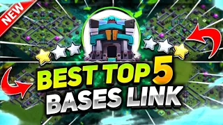 TOP 5 TH13 WAR BASE LINK 2024, TH13 ANTI 2 STAR BASE LINK 2024, TH13 BASE LINK CLASH OF CLANS