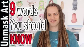 9 Words Every Artist Should Know