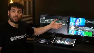 Roland V-8HD - mixer video 8 ingressi HDMI - ITALIANO