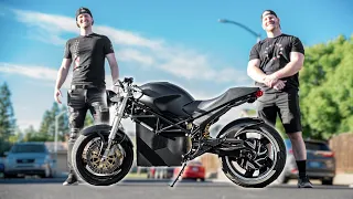 We built a FAST Street-Legal ELECTRIC STEALTHBIKE (Parts List Included) *FULL BUILD*