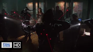 The Black Canary Saves The Arrow From Laurel Lance Scene | Arrow 2x03
