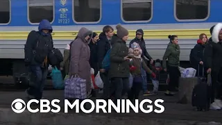 Thousands of families flee Ukraine looking for a new life in Poland