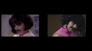 I WANT TO BREAK FREE - COMPARISON VIDEO