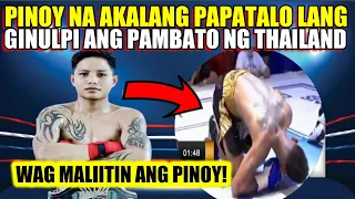 K.O. ARTIST NG THAILAND PINABAGSAK SA PINOY NA ALYAS CAMIGUIN TIGER