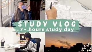 #5 Life of a Commerce Student | STUDY VLOG INDIA CLASS 12 |How to study for board exams Ananya Gupta