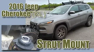 Replaced strut mount on Jeep Cherokee KL