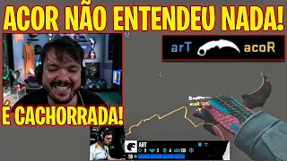 ART OPEROU ACOR NA SMOKE E GAULES DEU RISADA!! KKKKKKKKKKKKKKKKKKKK