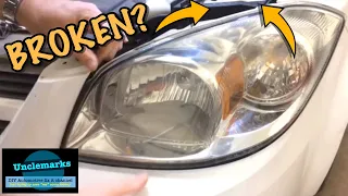 How to fix a broken headlight mounting tab pt1 (EP 27)