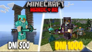 PRZETRWAŁEM 1000 DNI W MINECRAFT HARDCORE