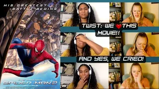 WHY DO PEOPLE HATE THIS MOVIE?? WE LOVED! WE WATCH THE AMAZING SPIDER-MAN 2 (REACTION + COMMENTARY)