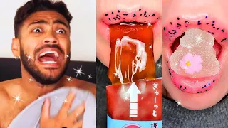 🌈✨LIPS EATING STORYTIME ASMR ✨ POV @Mark Adams | Tiktok Compilations Part 15 #asmreating #asmr #lips