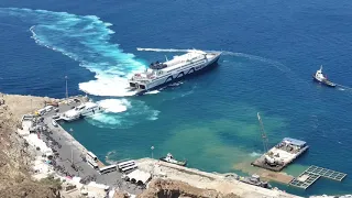 TERAJET at Santorini Port