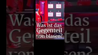 Gegenteil von Blasen ist?? #shorts #shortvideo #blasen #video #frage