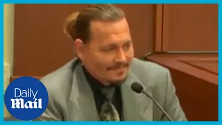'That's hearsay!' Johnny Depp cracks joke during testimony