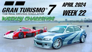 Gran Turismo 7 - Weekly Challenge #22 (April 2024 WK1)