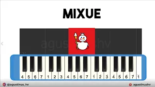 Lagu Mixue | Not Pianika Mixue | Lagu Mixue Not Pianika | Lagu Mixue Pianika Not | Pianika Lagu Anak